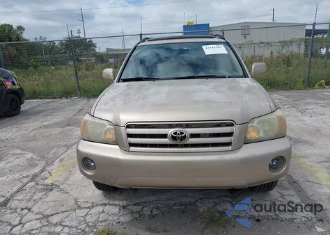 2006 Toyota Highlander Limited V6 from USA, damaged, VIN JTEDP21A460098874
